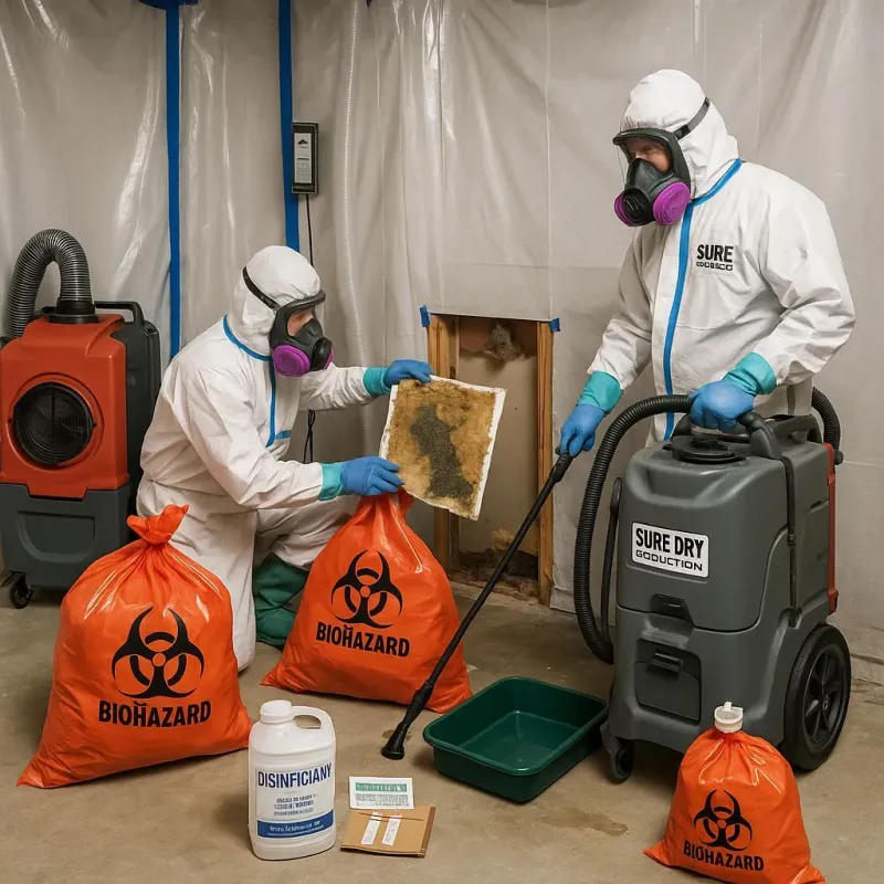 Contaminated Water Handling Protocols process in Tuolumne City, CA